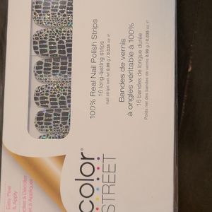 Color Street Hiss and Makeup